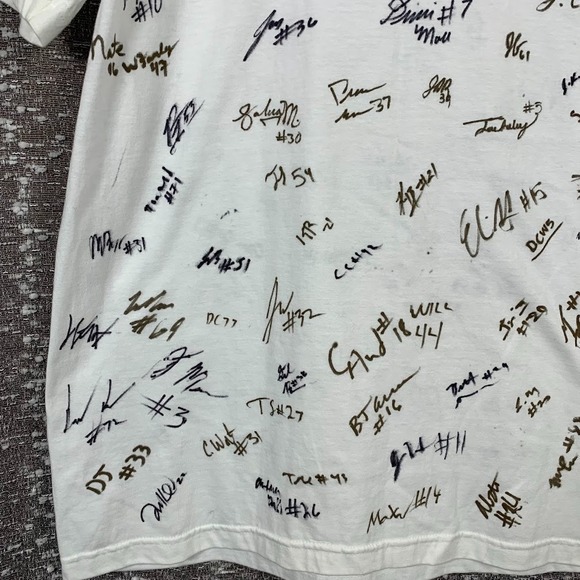 Nike Vanderbilt Commodores Anchordown Signed Team Shirt Short Sleeve Men's L - Picture 8 of 11